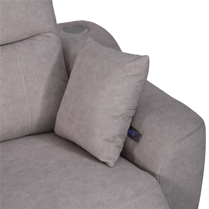 Korean Style Hand Made Reclining Sofa With Stereo