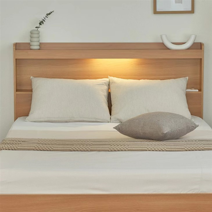 Luxury LED Triple-Drawer Bed Frame Q